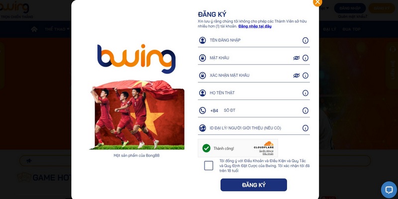 Hoàn thành form tạo account theo biểu mẫu từ hệ thống