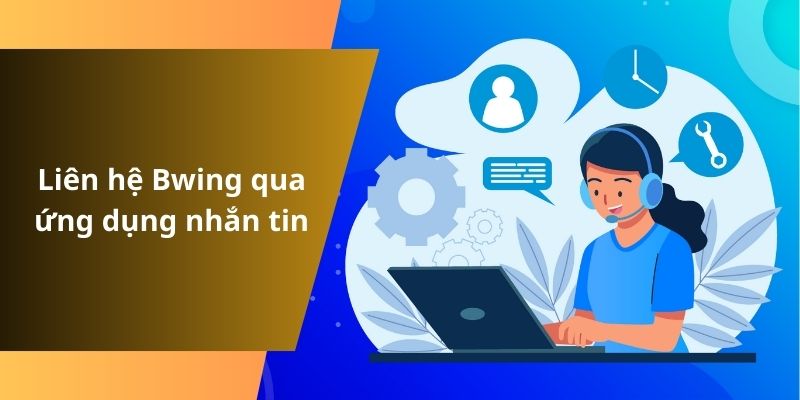 Liên hệ M88 qua ứng dụng nhắn tin