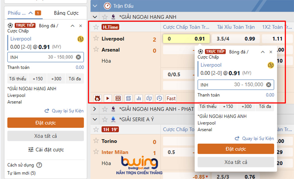 tỷ lệ kèo nhà cái kèon chấp